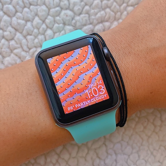 Apple Other - Apple Watch Series 1 38 MM Silver Grey and Teal